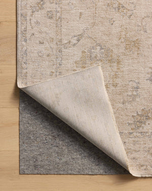 Chris Loves Julia x Loloi Louisa Rugs - Oatmeal / Slate-Blue Hand Home