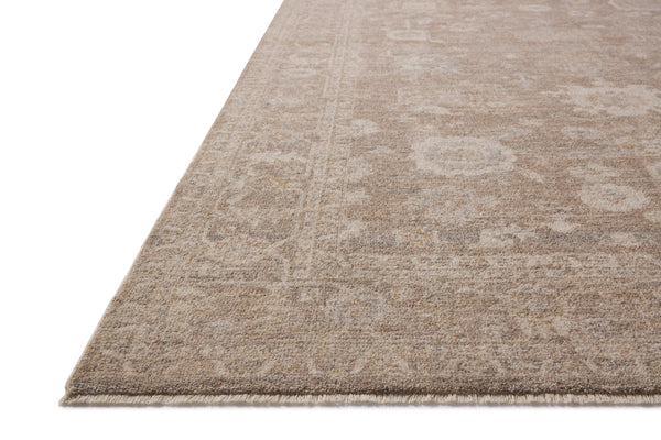 Chris Loves Julia x Loloi Louisa Rugs - Taupe / Ivory-Blue Hand Home