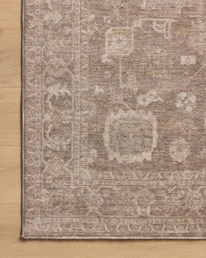 Chris Loves Julia x Loloi Louisa Rugs - Taupe / Ivory-Blue Hand Home