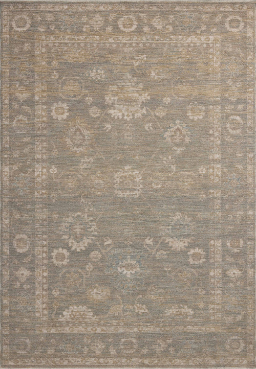 Chris Loves Julia x Loloi Louisa Rugs - Lagoon / Ivory-Blue Hand Home
