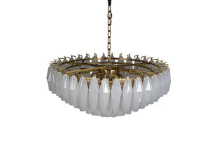 Ludmilla Chandelier, Large-Noir Furniture-Blue Hand Home
