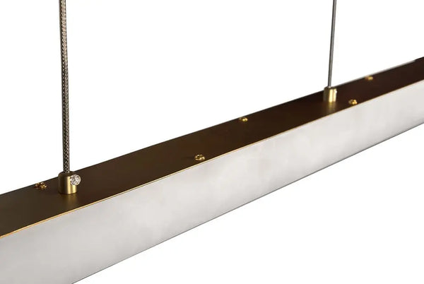 Astoria Linear Chandelier-Noir Furniture-Blue Hand Home
