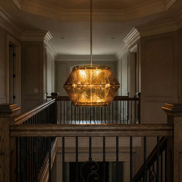 Obsidian Chandelier, Small-Noir Furniture-Blue Hand Home