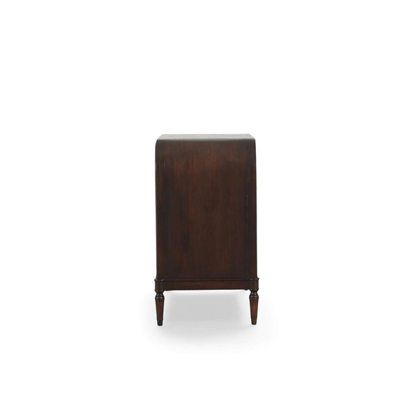 Langford 3 Drawer Dresser W/ Rattan-Blue Hand Home