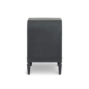 Langford 3 Drawer Nightstand w/ Rattan-Blue Hand Home