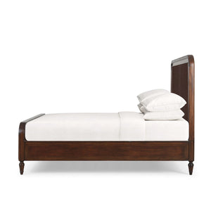 Langford Rattan Bed King-Blue Hand Home