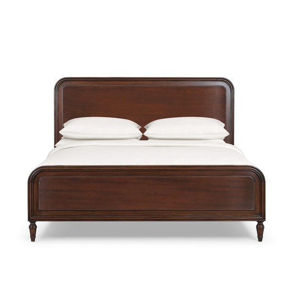 Langford Wooden Bed King-Blue Hand Home