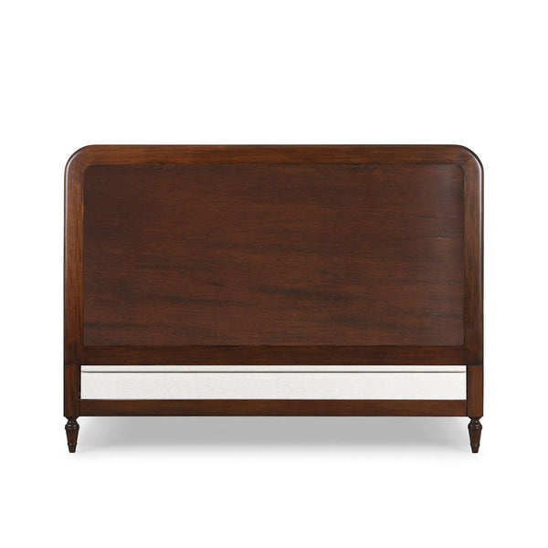 Langford Wooden Bed King-Blue Hand Home