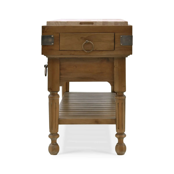 Bramble Large Boucherie In Straw Wash-Bramble-Blue Hand Home