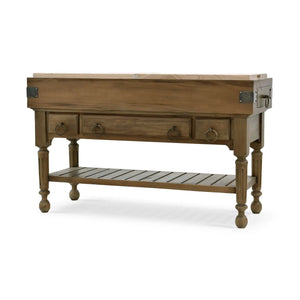 Bramble Large Boucherie In Straw Wash-Bramble-Blue Hand Home