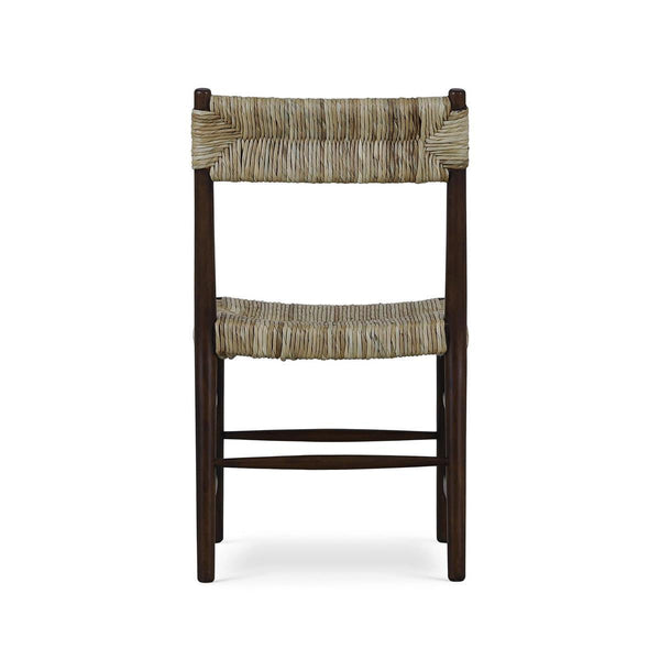 Lenox Dining Chair w/ Rush Seat-Blue Hand Home
