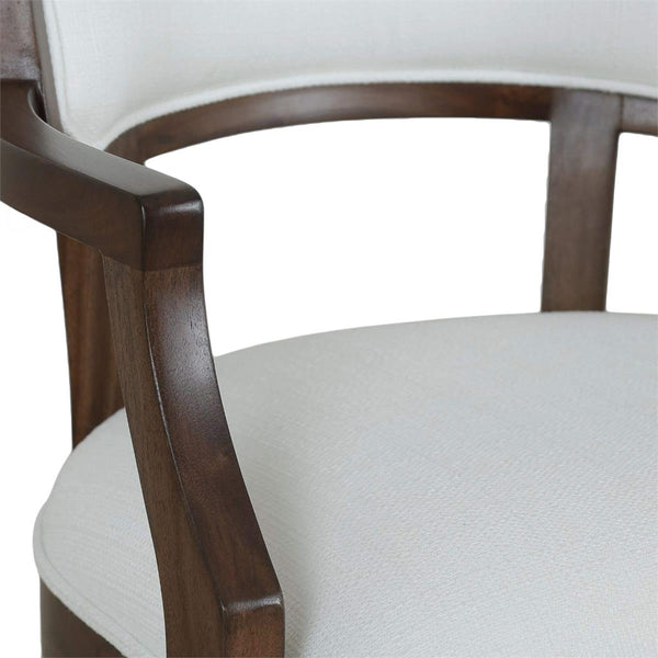 Linea Dining Chair w/ Arms-Blue Hand Home
