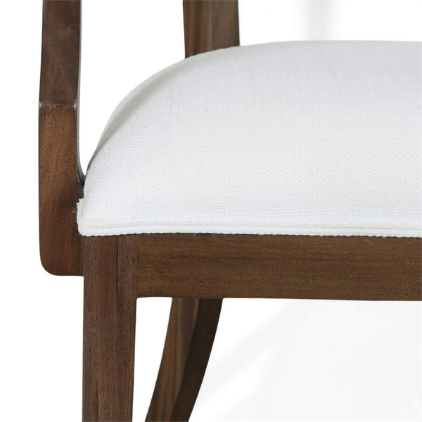Linea Dining Chair w/ Arms-Blue Hand Home