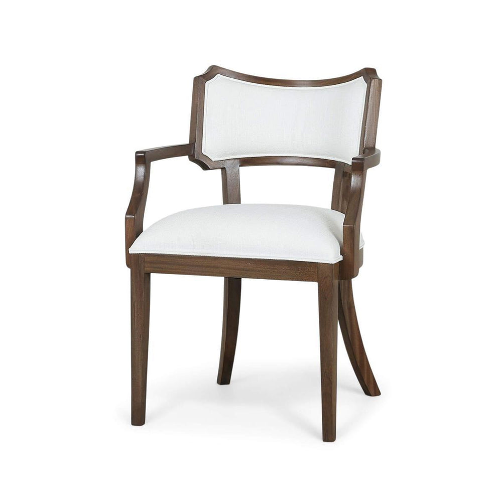 Linea Dining Chair w/ Arms-Blue Hand Home