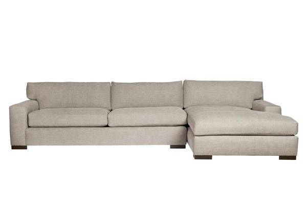 Cisco Home Loft 2pc Sectional-Blue Hand Home
