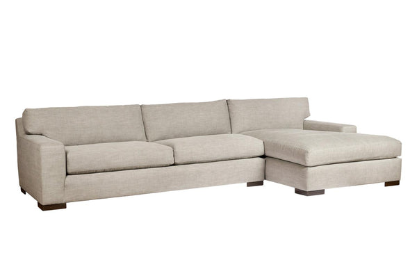 Cisco Home Loft 2pc Sectional-Blue Hand Home