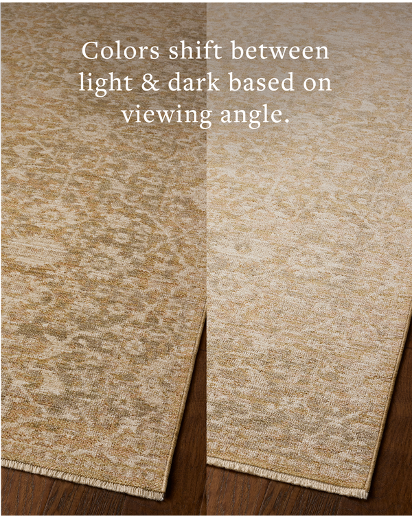 Loloi Elora Rug Gold Natural