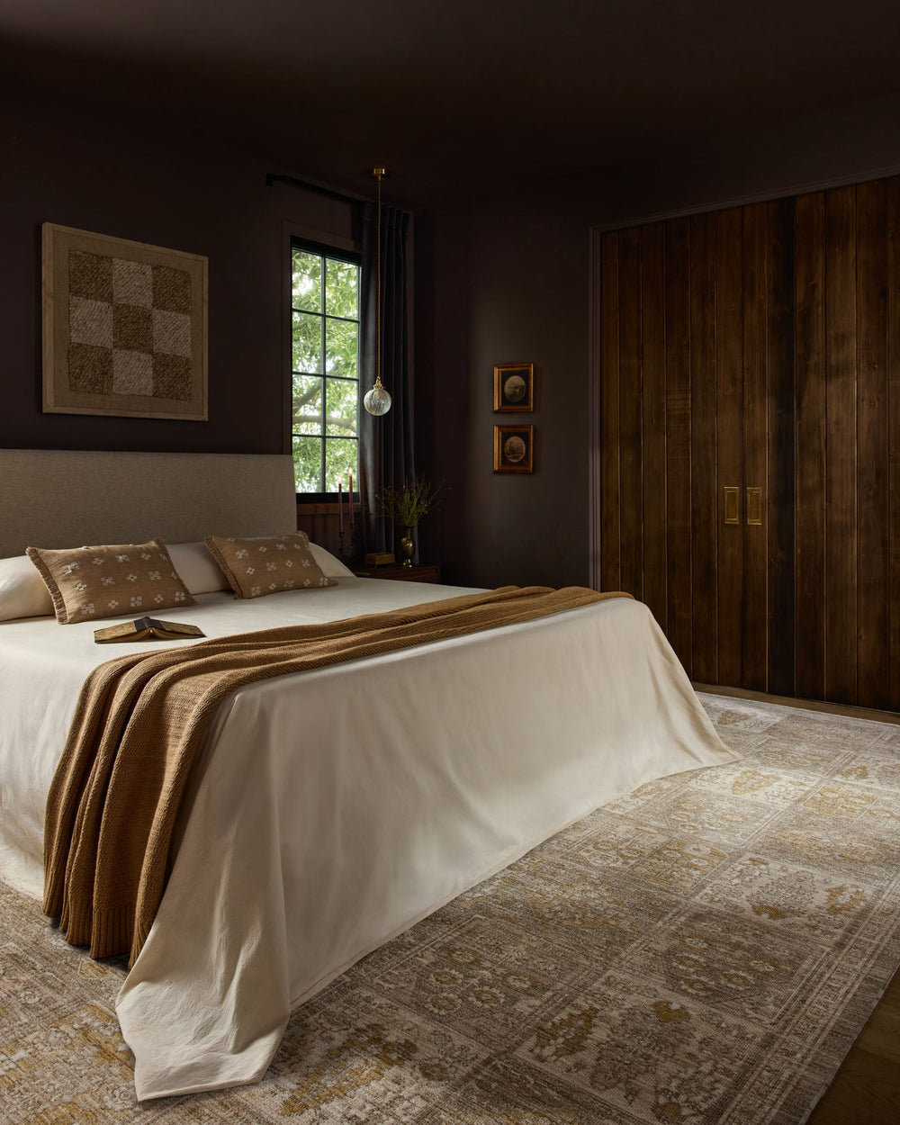 Loloi Elora Rug Mushroom / Ochre