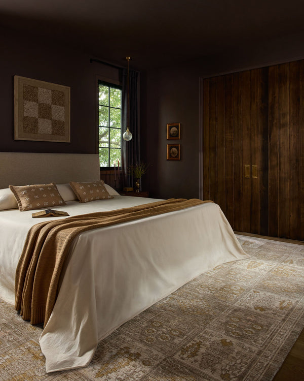 Loloi Elora Rug Mushroom / Ochre