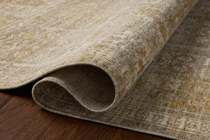Loloi Elora Rug Mushroom / Ochre