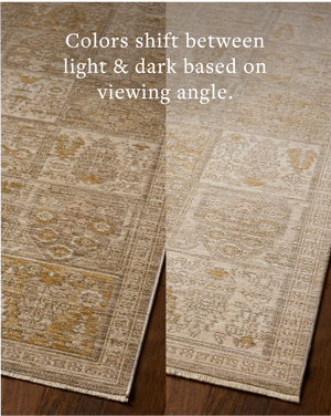 Loloi Elora Rug Mushroom / Ochre