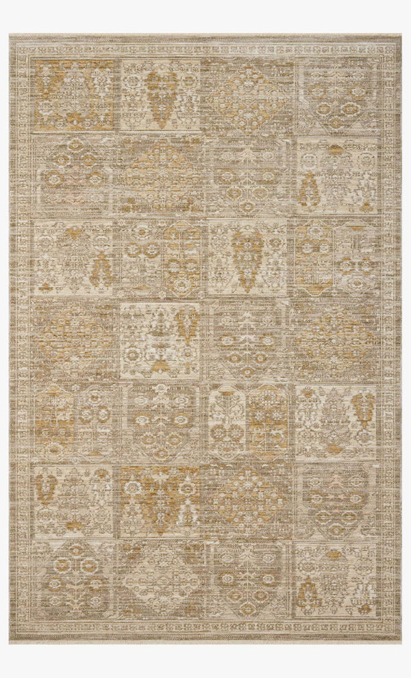 Loloi Elora Rug Mushroom / Ochre