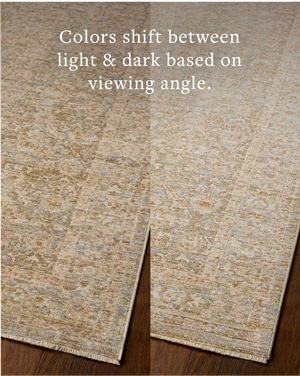 Loloi Elora Rug Sky / Terracotta