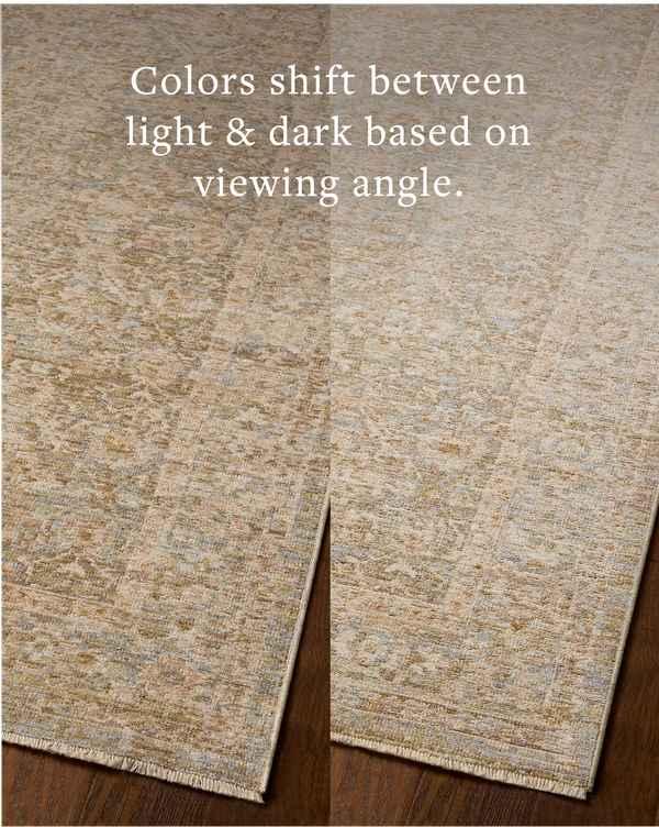 Loloi Elora Rug Sky / Terracotta