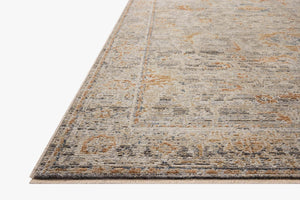 Loloi Milena Rug Charcoal / Apricot