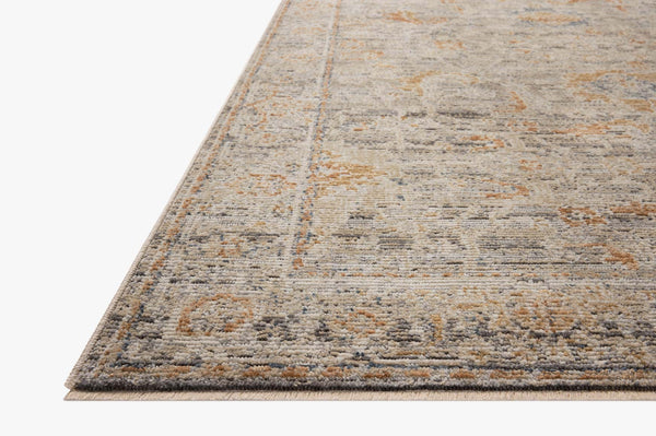 Loloi Milena Rug Charcoal / Apricot