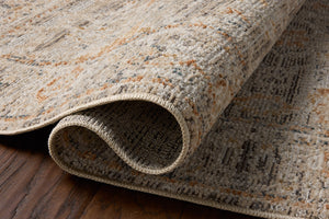 Loloi Milena Rug Charcoal / Apricot