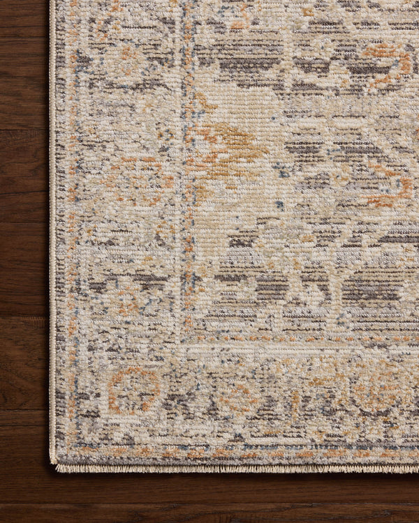 Loloi Milena Rug Charcoal / Apricot