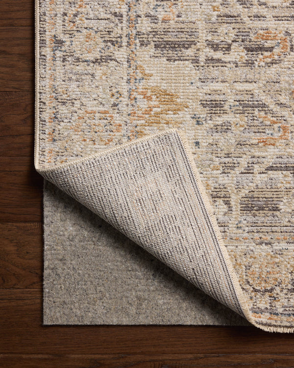 Loloi Milena Rug Charcoal / Apricot