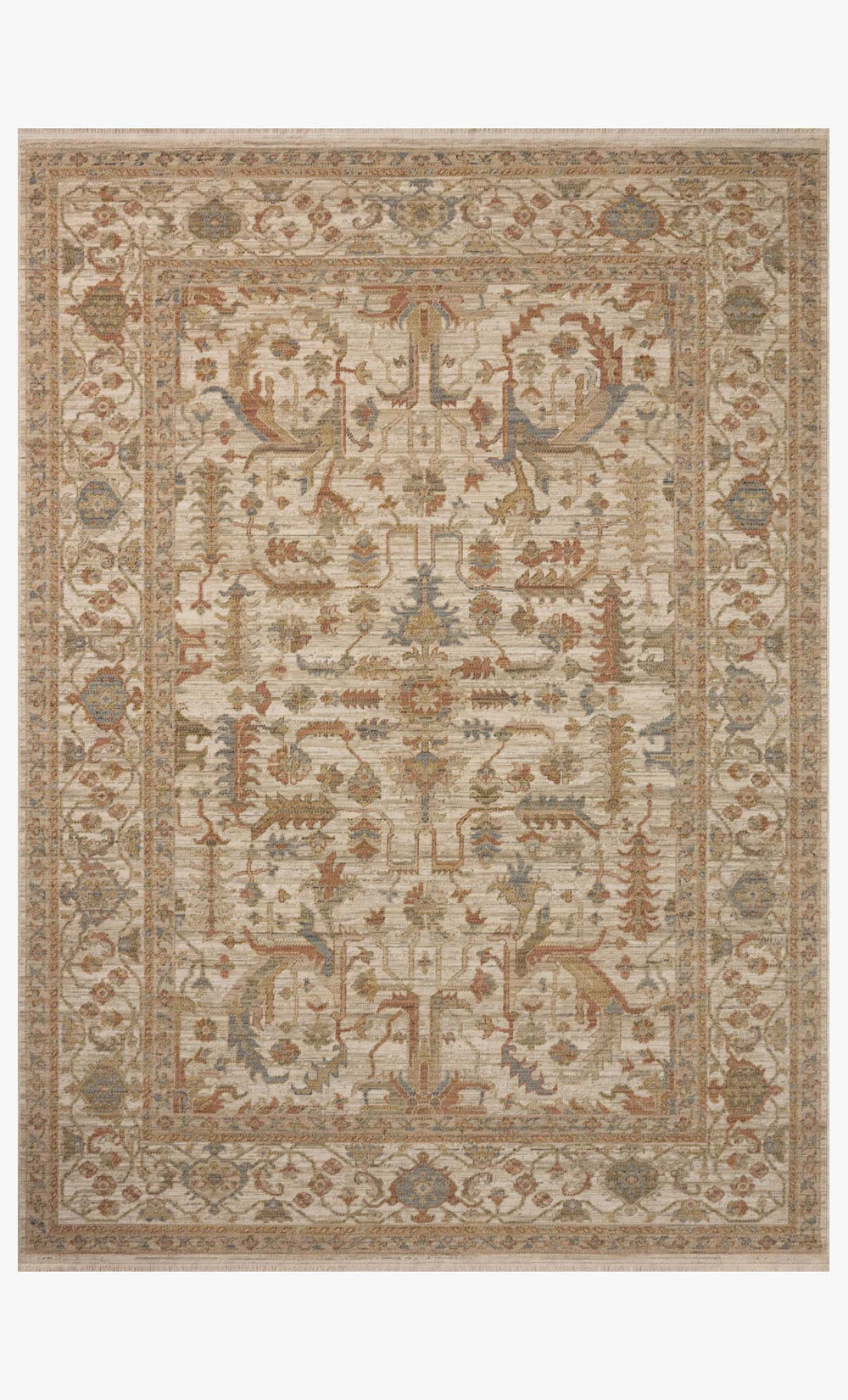 Loloi Reign Rug Ivory / Sunset