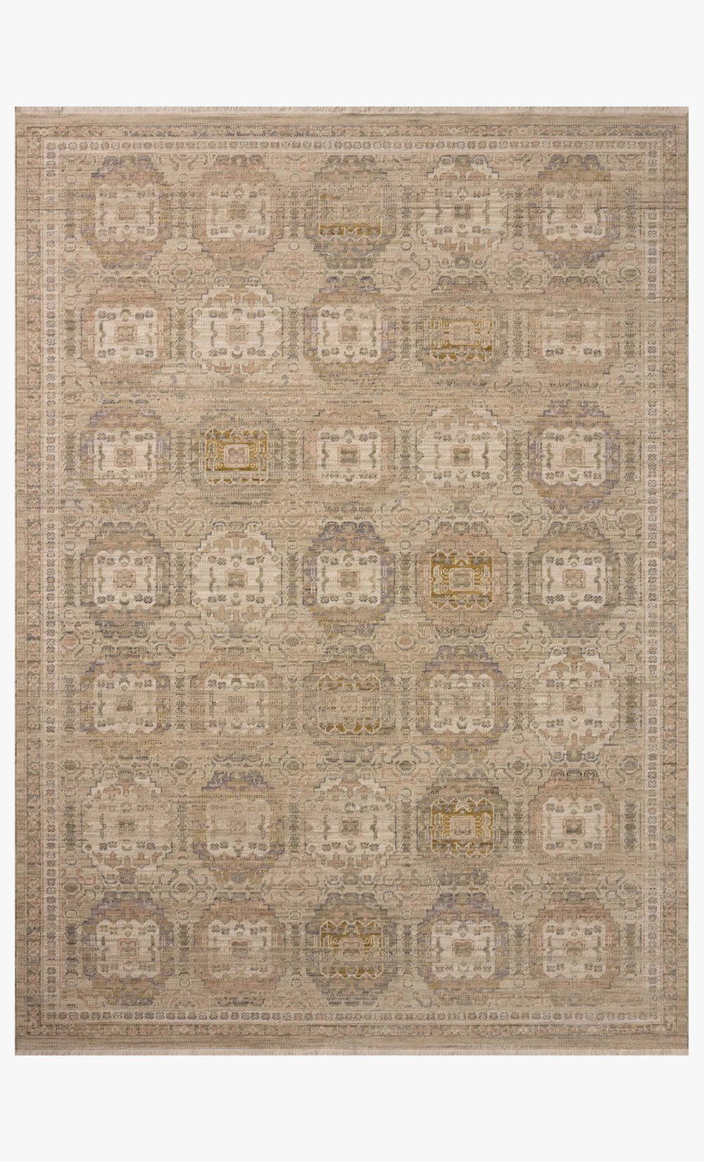 Loloi Reign Rug Linen / Lilac