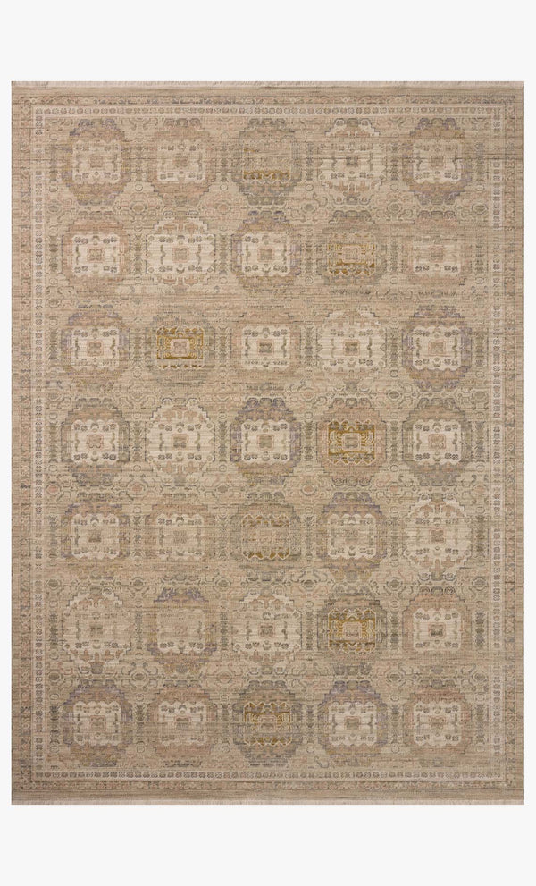 Loloi Reign Rug Linen / Lilac