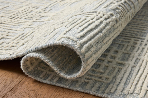 Loloi Woodriff Rug Blue / Bone