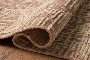 Loloi Woodriff Rug Brick / Natural
