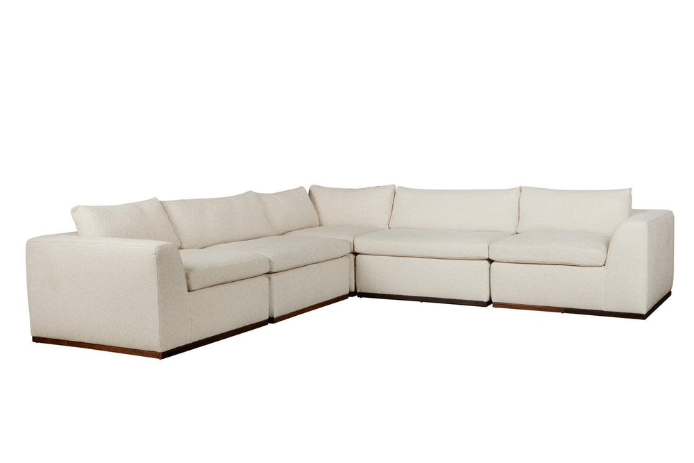 Lorenzo Sectional-Blue Hand Home