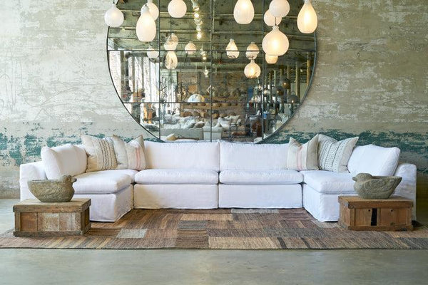 Lawren Sectional-Blue Hand Home