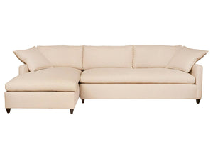 Cisco Home Louis 2pc Sectional-Blue Hand Home