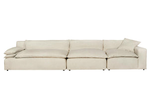 Cisco Home Lounge 3pc Sectional-Blue Hand Home