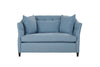 Cisco Home Luccia Loveseat-Blue Hand Home