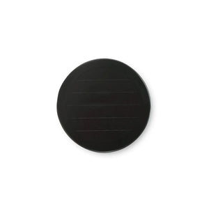 Bramble Luna Round 3 Tier Side Table In Batavia Black-Bramble-Blue Hand Home