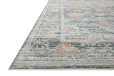 Loloi Millie Rug Collection - Blue / Multi - Magnolia Home by Joanna Gaines-Blue Hand Home