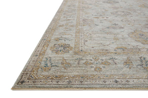 Loloi Millie Rug Collection - Sky / Gold - Magnolia Home by Joanna Gaines-Blue Hand Home