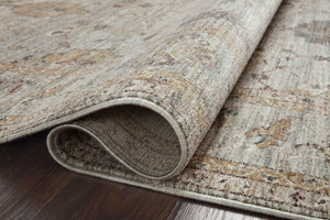 Loloi Millie Rug Collection - Sky / Gold - Magnolia Home by Joanna Gaines-Blue Hand Home