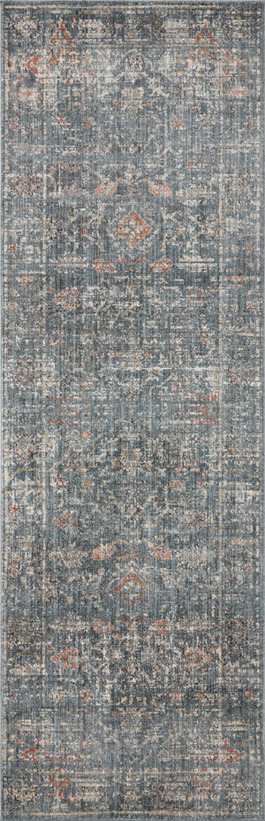 Loloi Millie Rug Collection - Denim / Multi - Magnolia Home by Joanna Gaines-Blue Hand Home