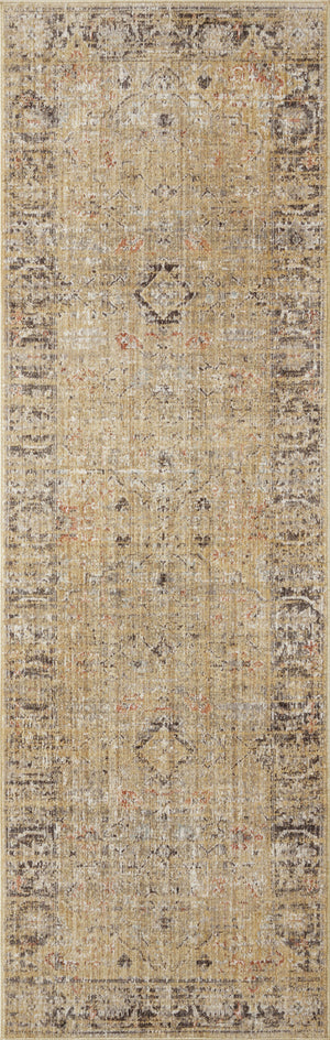 Loloi Millie Rug Collection - Gold / Charcoal - Magnolia Home by Joanna Gaines-Blue Hand Home