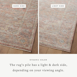 Magnolia Home by Joanna Gaines x Loloi Millie Rug - Sunset / Multi-Blue Hand Home